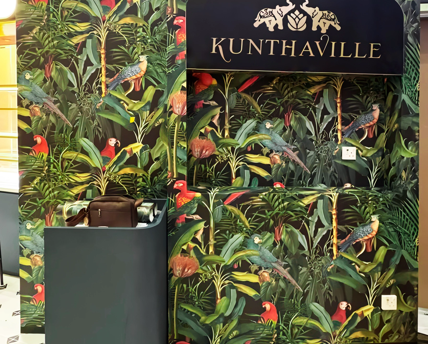 After Wallpaper Installation Khuntaville Resto